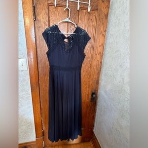 Torrid Navy Blue maxi dress
